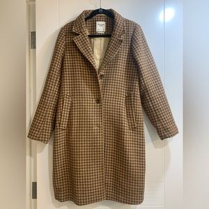 Abercrombie & Fitch Wool-Blend Dad Coat